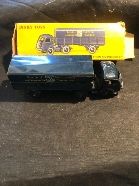 Atlas Dinky Toys - Tracteur Panhard Et Semi-remorque S.N.C.F. - Réf. 32AB - Boîte Collector 2017