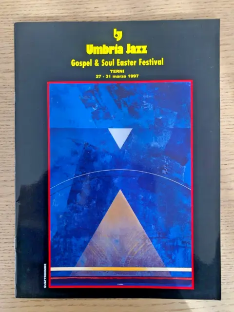 Festival De Pâques Umbria Jazz Gospel & Soul - Programme Officiel 1997 Terni