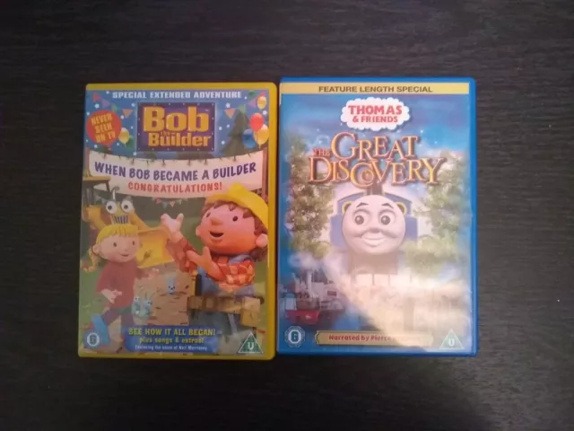 Bob The Builder - When Bob Became a Builder/ Thomas -The Great Discovery Package