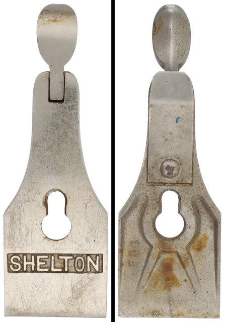 Orig. Cutting Iron for Shelton No. 14 Jack Plane - 2" Width - mjdtoolparts