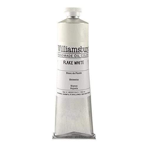 Handmade Oil Paint Color: Flake White