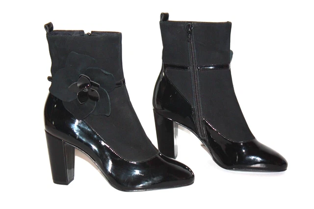 ANDRE BOTTINES BOOTS Cuir Noir Mod le MAGDALENA TAILLE 37 ETAT