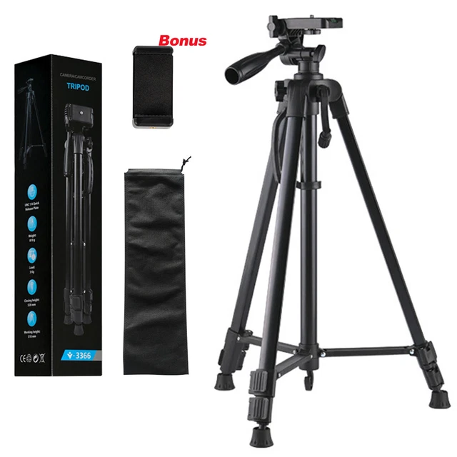 55" WEIFENG Professional Heavy Duty Aluminium Tripod & Pan Head DSLR Camera