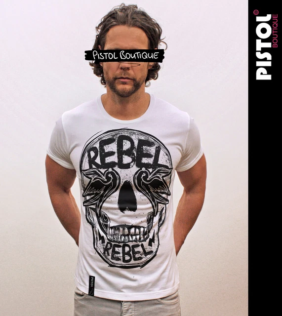 I'm Brian T-shirt Bianca Con Scollo A V Per Uomo TS3744W – La Cicogna I'm Brian T-shirt Bianca Con Scollo A V Per Uomo TS3744W – La Cicogna