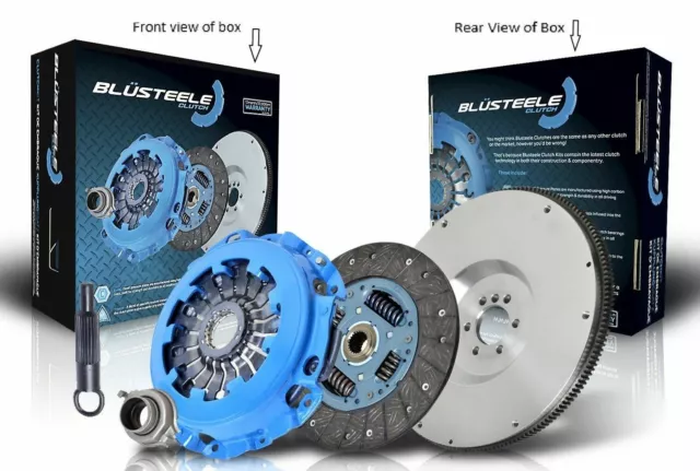 Blusteele Heavy Duty Clutch Kit Flywheel For Nissan Navara D40 TDI YD25DDT 275mm