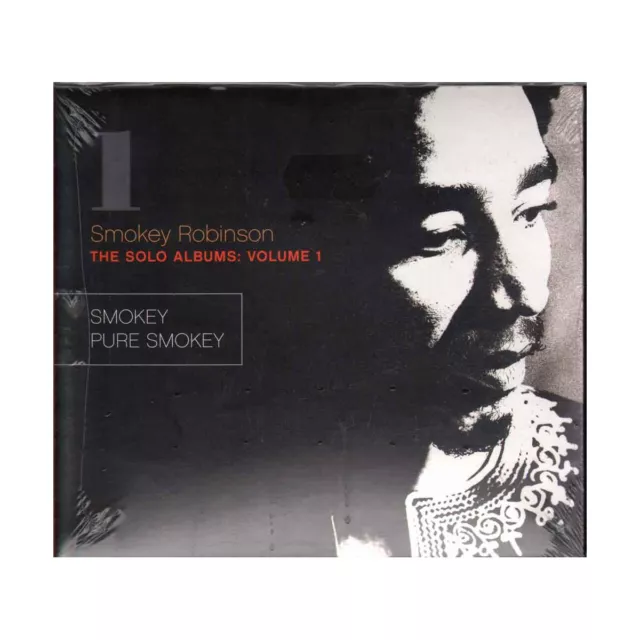 Smokey Robinson CD The Solo Albums Volumen 1 Smokey Pure Smokey - USA Versiegelt