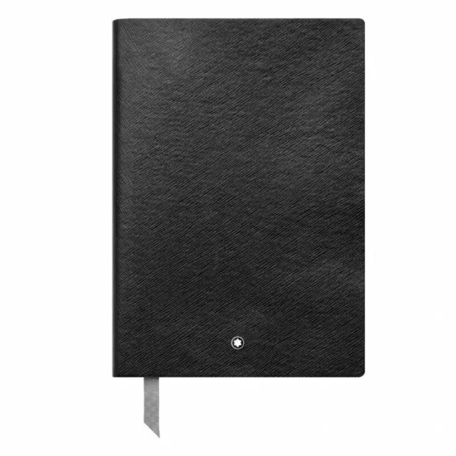 Montblanc Bloc Note Cahier 146 Noir 113294 Rayures