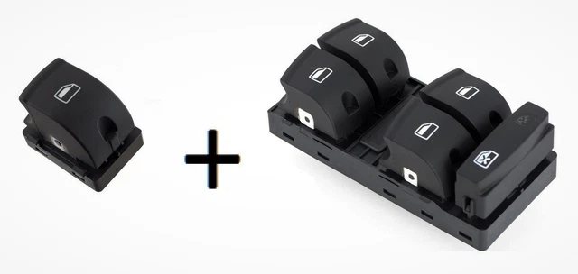 Bouton De Lève-Vitre Audi A6 C6 (4F) - Référence OEM 4F0959851F - Neuf (Envoi Suivi France)