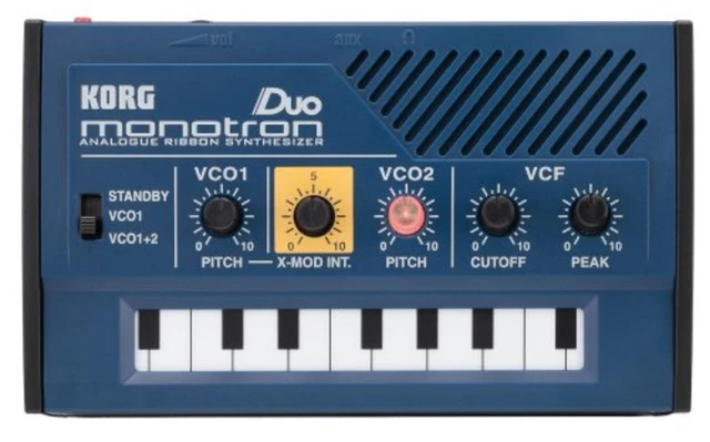 KORG Monotron Duo Analog Band Synthesizer Analog Synth Mit X-Mod F/S