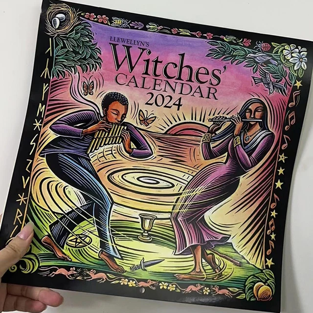 LLEWELLYN'S 2024 WITCHES' Calendar, 2024 Vintage Wall Calendar 10.99