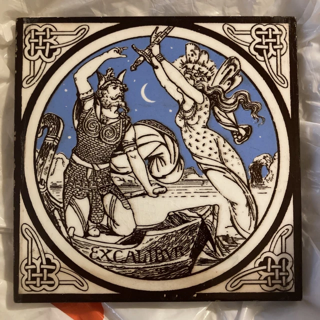 Antique Mintons Tile By John Moyr Smith