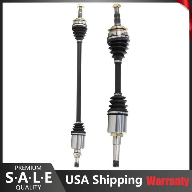 Front Left Right Pair CV Axle Shaft For 2011-2015 Chevrolet Cruze Auto Trans