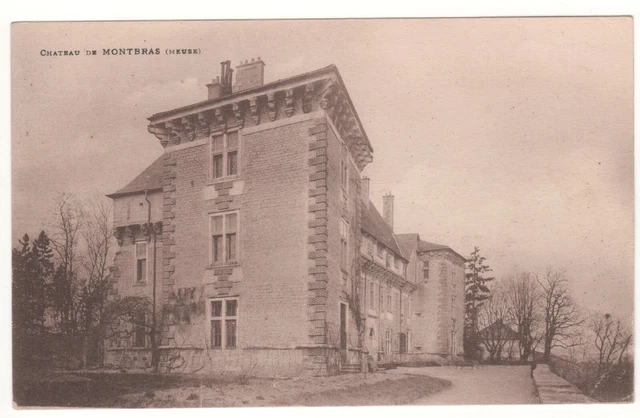 Cpa 55 : Le Château De Montbras ( Meuse ) - Non Écrite - Ttb
