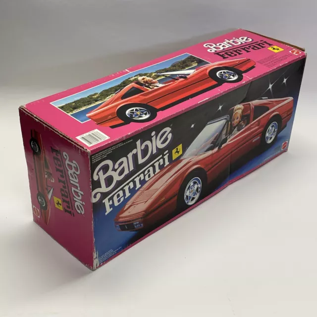 Vintage 1987 Mattel Barbie Ferrari Car 3136 Red 2