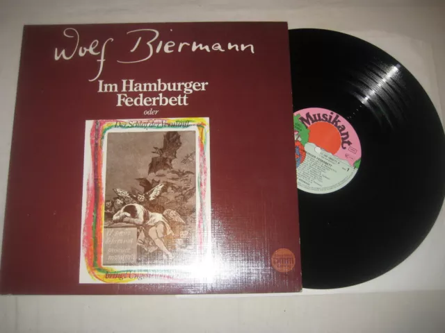 Wolf Biermann - Im Hamburger Federbett   Vinyl  LP