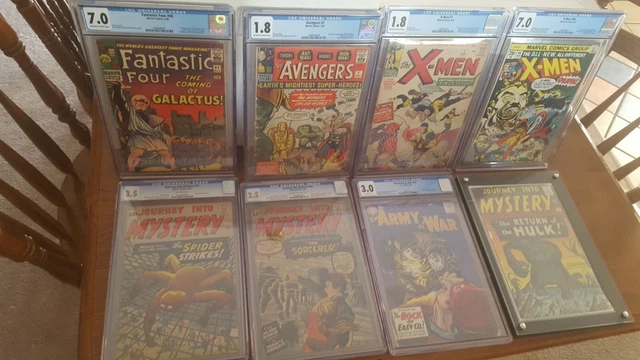 Silver - Modern Age Collection CGC X-Men 1  Avengers 1  FF 48  Over 5000 Comics!