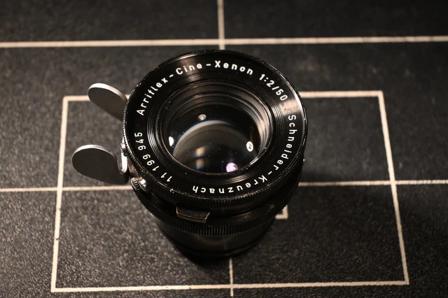 VINTAGE SCHNEIDER ARRIFLEX Cine Xenon 50mm f2 - For Arriflex 35mm EUR VINTAGE SCHNEIDER ARRIFLEX Cine Xenon 50mm f2 - For Arriflex 35mm EUR