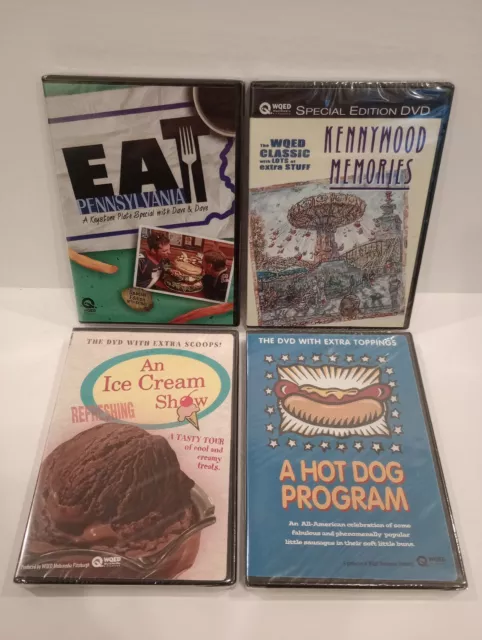An Ice Cream Show DVD, A Hot Dog Program, Kennywood Memories, Eat PA WQED