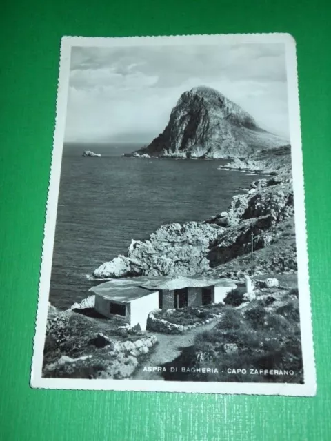 Cartolina Aspra di Bagheria - Capo Zafferano 1961