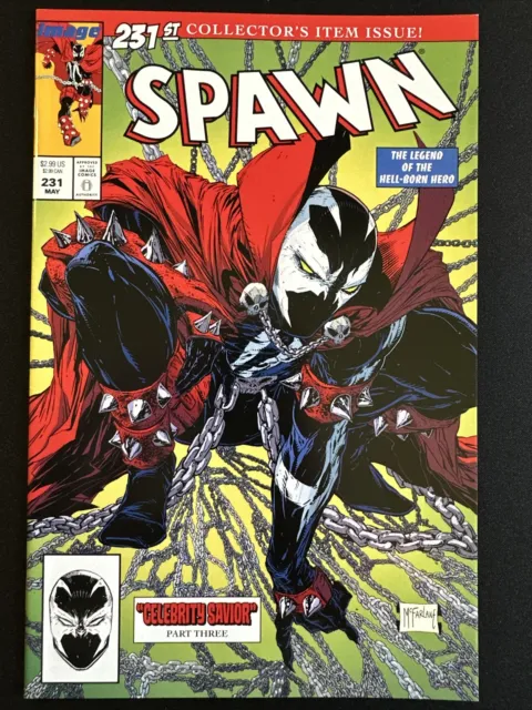 Spawn #231 Spider-Man #1 Homage Image 1st Print Mcfarlane 1992 Series VF/NM