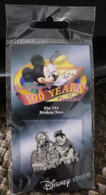 Walt Disney 100 Years Of Dreams Broken Toys #91 Collectible Pin Rare