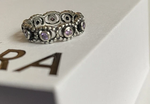 Pandora ring cz her clearance majesty sterling silver