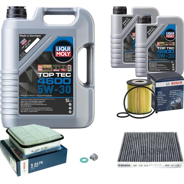 INSPEKTIONSKIT FILTER LIQUI MOLY ÖL 7L 5W-30 Für