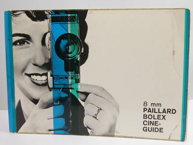 Vintage BOLEX 8mm Movie Camera INFORMATION BROCHURE
