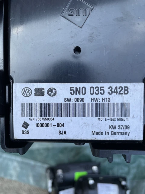 09-17 Volkswagen Polo Mk5 6R Ecu Multimedia Interface Module Mdi 5N0035342B