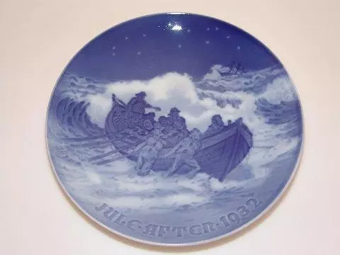 Bing & Grondahl (BG) Christmas Plate from 1932