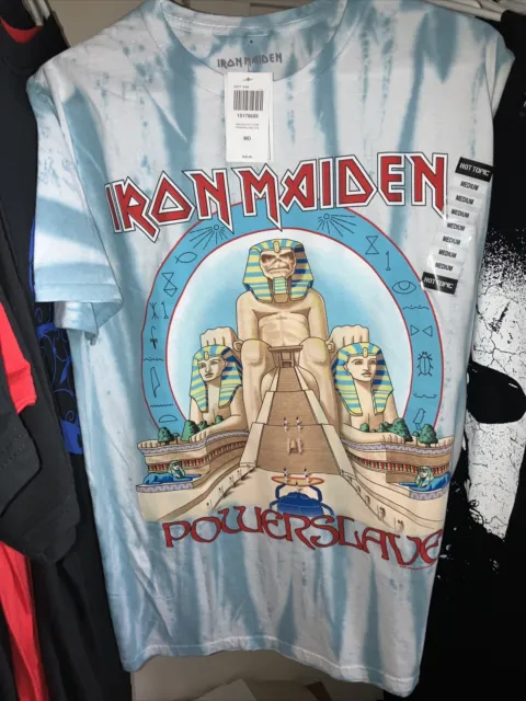 New Iron Maiden Tye dye Mens Medium Classic Cotton T Shirt NBR-149
