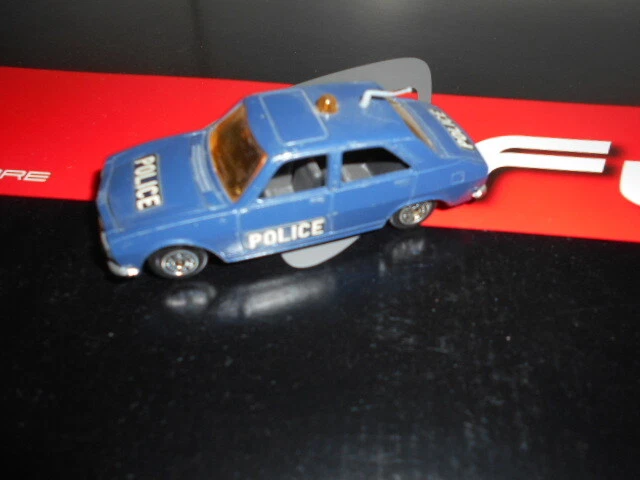 Norev Jet-Car - Peugeot 504 bleu police - Modèles réduits - Voitures