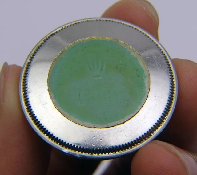 Genuine Rolex Oyster Perpetual Air King Caseback 1002 w/ Original Sticker 5500