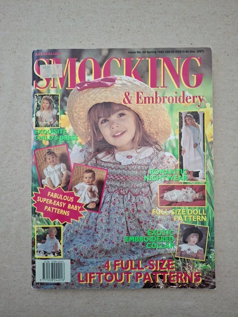 AUSTRALIAN SMOCKING & Embroidery Magazine Issue #26 Spring 1993