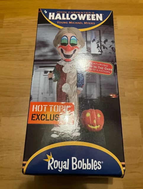 Hot Topic Halloween Young Michael Myers Bobblehead Royal Bobbles Limited Edition