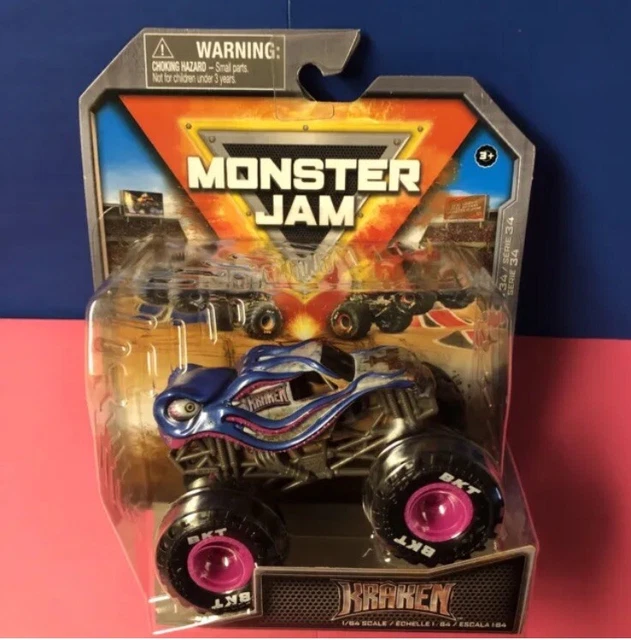 MONSTER JAM KRAKEN World Finals 2024 Series 34 Spin Master True Metal