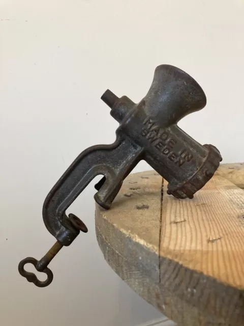 Vintage/Retro Farmhouse Bolinders No.5 Meat Mincer Meat Grinder Made In Sweden