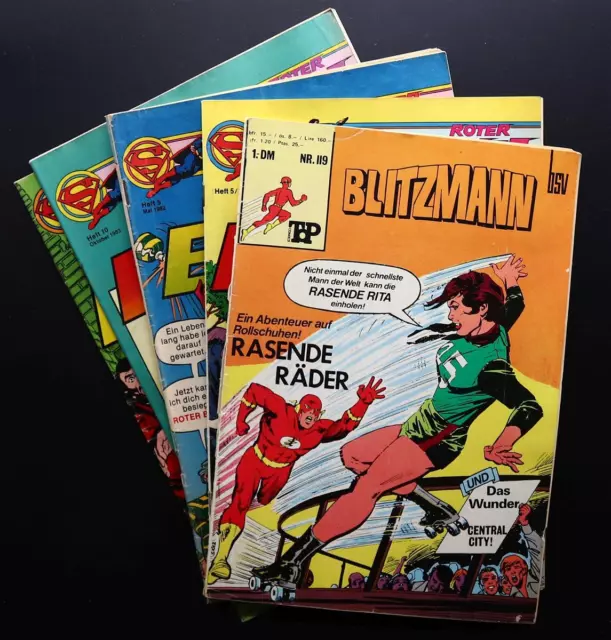 Auswahl: Superman präsentiert ROTER BLITZ Ehapa BSV Verlag Comic Heft