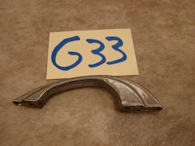 G33B Vintage Drawer Pull Dresser Cabinet Door Pull Handle Chrome