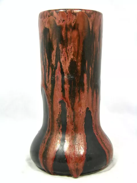 Beautiful  " Lava " glazed  70´s design Otto Keramik pottery vase  15,5 cm 08091