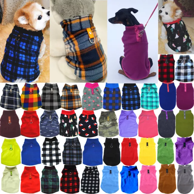 Small Pet Dog Warm Fleece Vest Clothes Coat Puppy Shirt Sweater Winter Apparel🔥