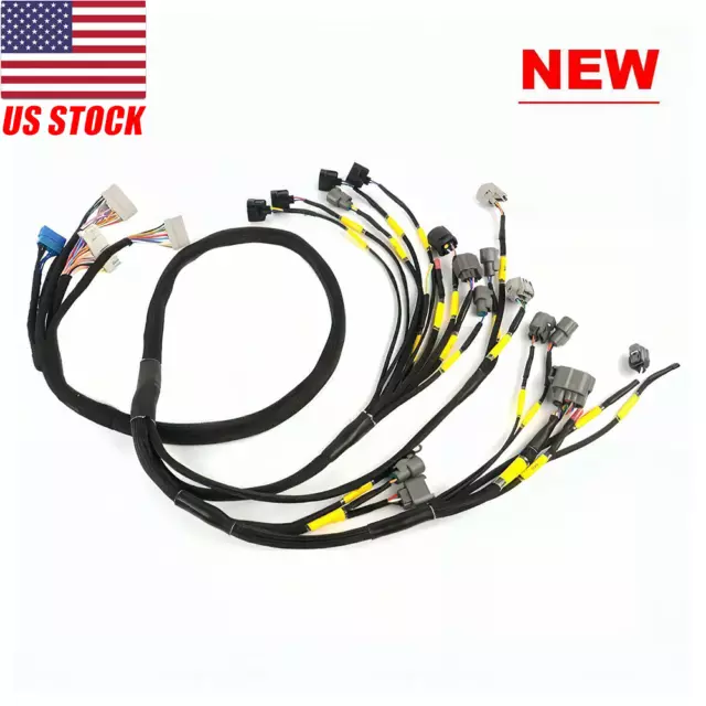 Engine Harness For Civic Integra B16 B18 D16 OBD1 Tucked Budget B/D Series