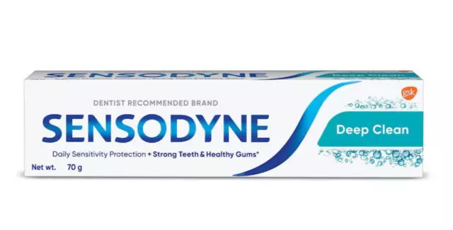 @ Sensodyne Profond Propre Pour Avancé Nettoyage Et Durable Fraîcheur 70g