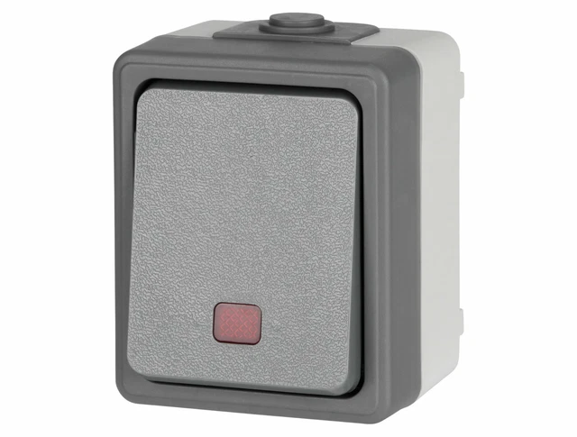 Montage Apparent Zones Humides un Interrupteur LED Interrupteur IP44