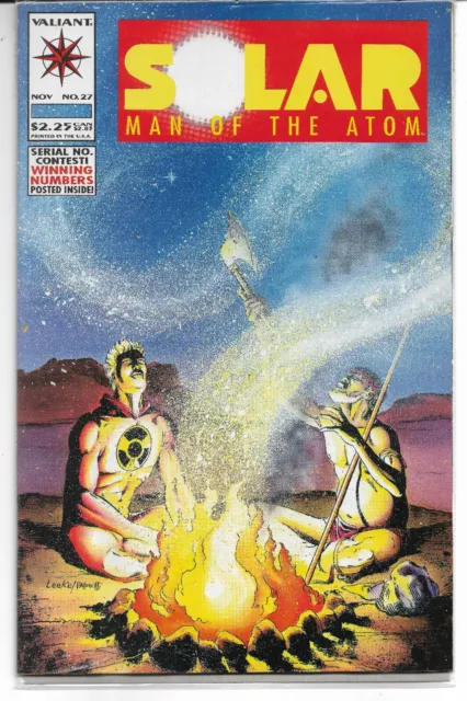 SOLAR MAN OF THE ATOM #27 - 1993  Valiant Comics