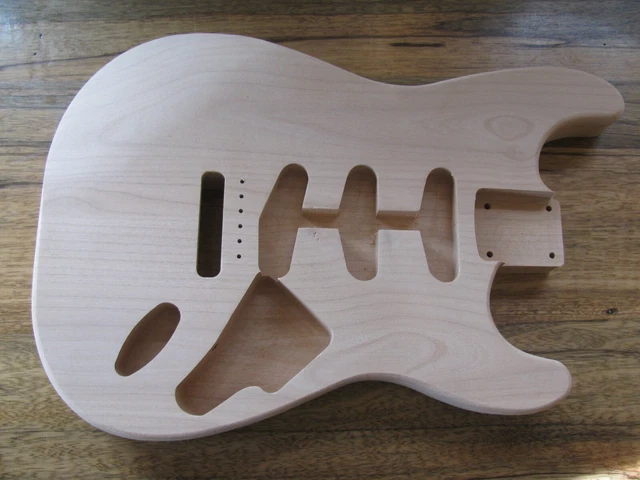 Saylor Guitars Two Piece Unfinished Oregon Alder Synchronizer Strat Style 3# 15