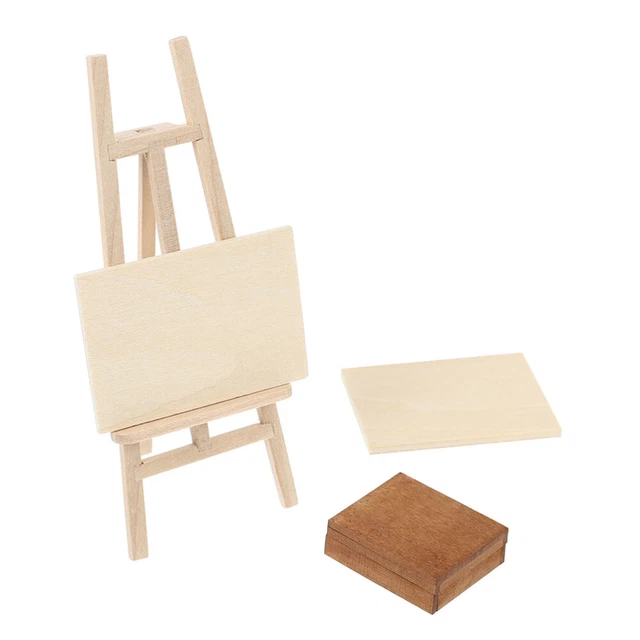 Microscena Simulación Bloque Dibujo Mini Modelo Mueble Caballo De Madera