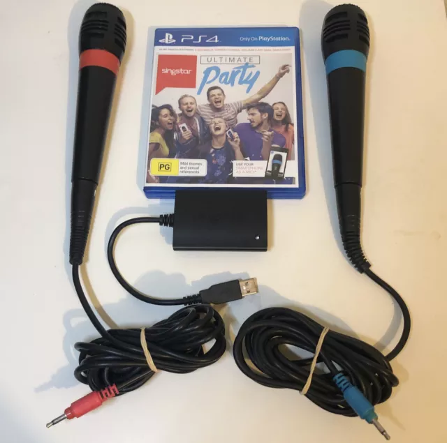 Singstar Ultimate party PS4 PlayStation Sing star Ps5 Family Fun Karaoke  Music