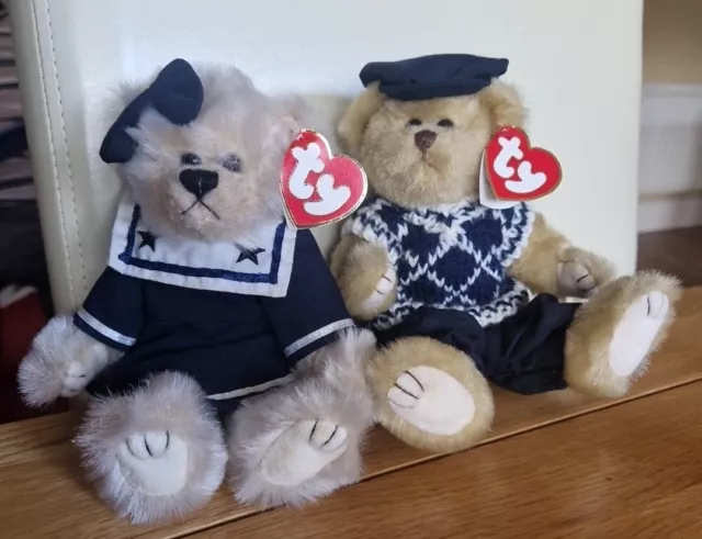 ty Beanie Baby  ~ Attic Treasures ~ Mulligan & Breezy ~ Pair