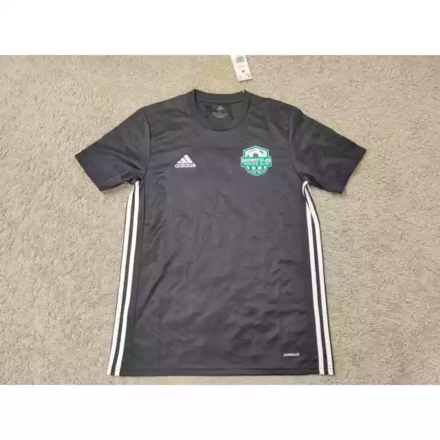 (V) NEW Adidas Aeroready Men Harborfields Soccer Club #44 jersey sz M 3